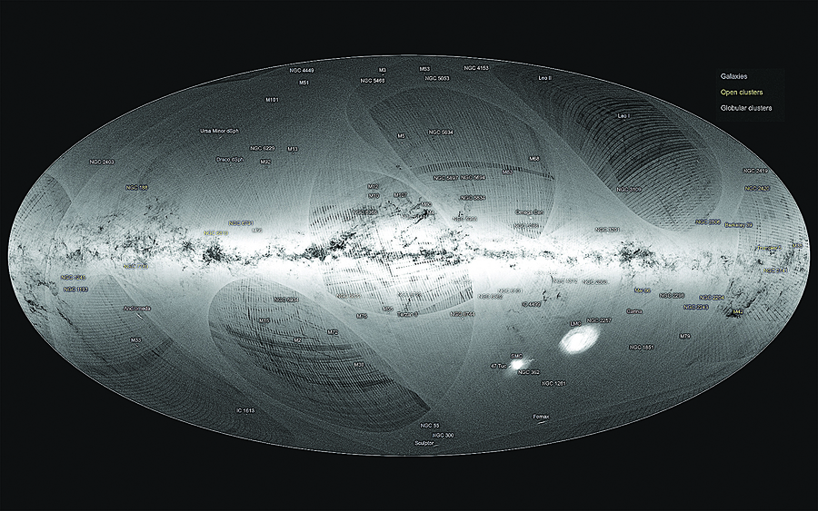 測逾11億恆星繪3D星圖