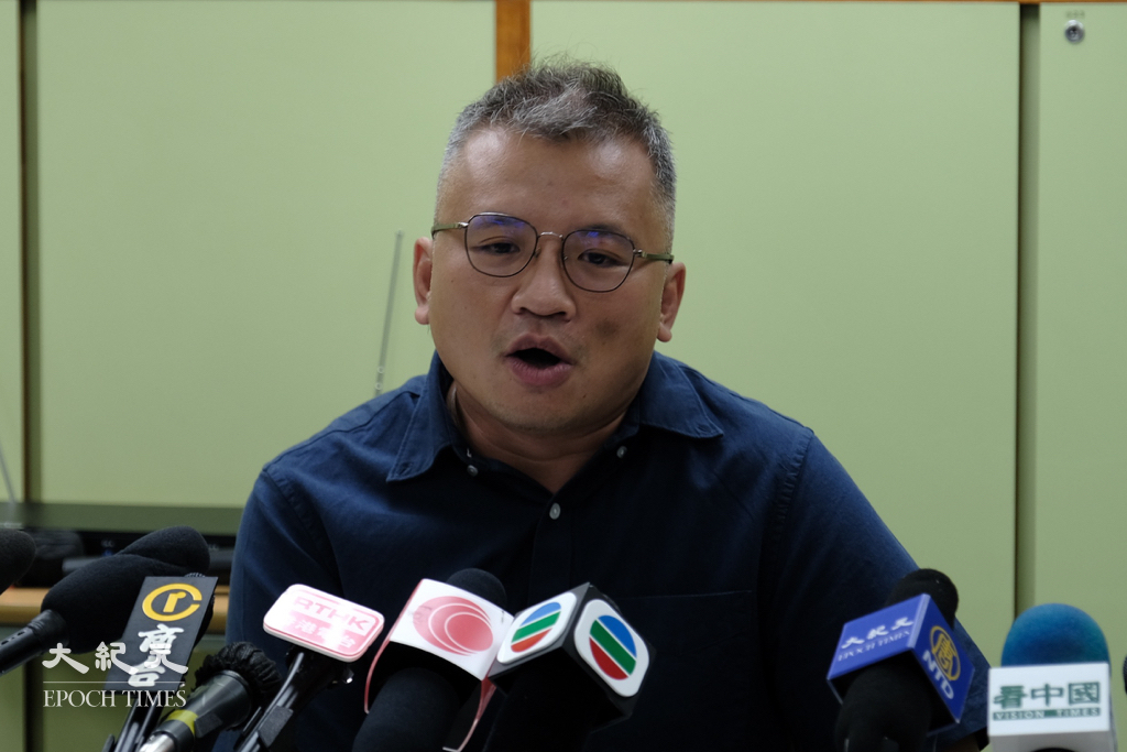 記協主席陳朗昇在某電台節目表示，未能確定香港記者協會是否屬於選委會選民，並批評選舉事務處限制查冊時間做法不合理。資料圖片。（李榮忠／大紀元）