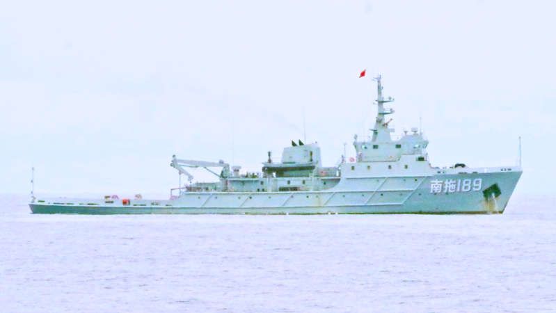 【軍事熱點】中共軍艦遭菲律賓海岸警衛隊驅趕