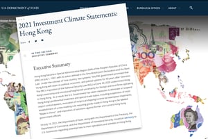 美公佈全球投資環境報告：中共強推國安法 增加在港投資疑慮