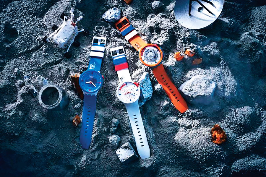 SWATCH創新生物陶瓷  NASA腕錶遨遊太空