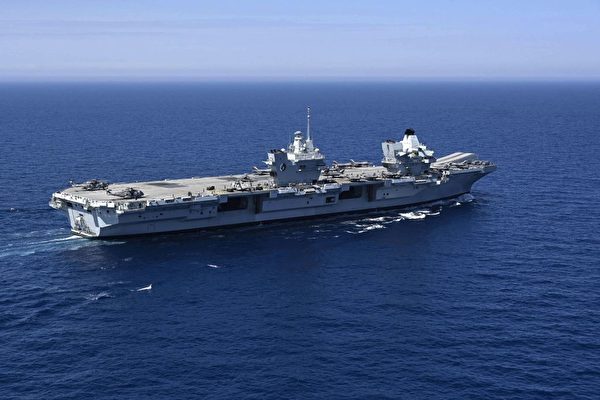 英航母進南海 法日聯合聲明：防務合作應對中共