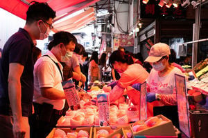 香港6月零售銷售額年增5.8% 較上月大幅放緩