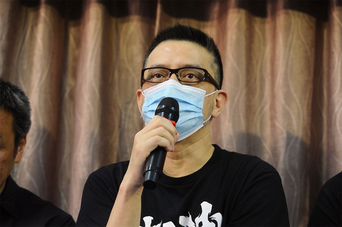 香港歌手黃耀明被指於2018年，在前立法會議員區諾軒的造勢大會上唱歌，違反《選舉（舞弊及非法行為）條例》。（大紀元資料圖片）