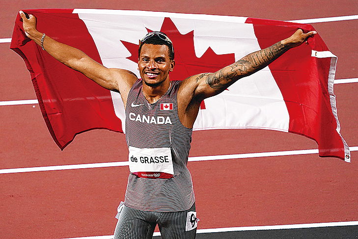 加國名將德格拉斯摘男子200米金牌