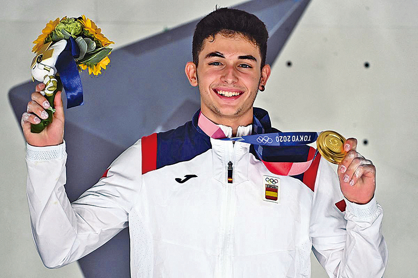 18歲西班牙小將 獲奧運首枚攀岩金牌