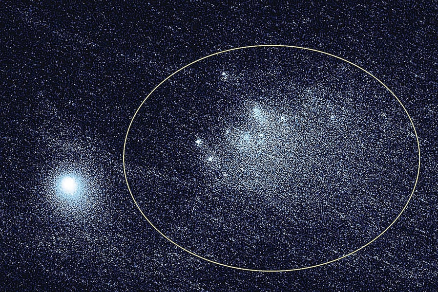 彗星解體碎片延4800公里