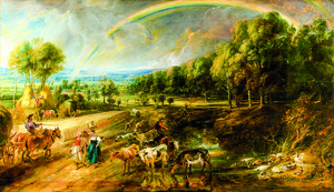 比利時法蘭德斯畫家魯本斯筆下的田園景致 ㊀