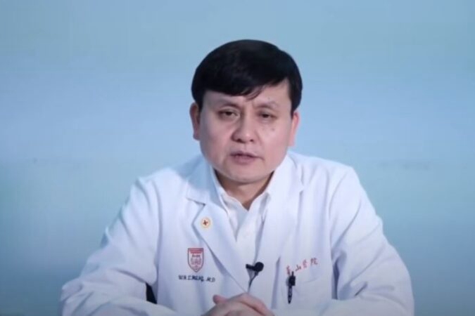 上海醫學專家張文宏。（影片截圖）