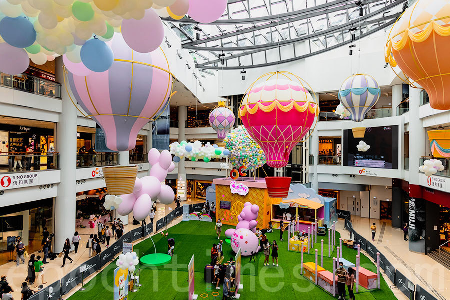 3000氣球組全港最大熱氣球裝置 乘自畫熱氣球「升空」遊香港