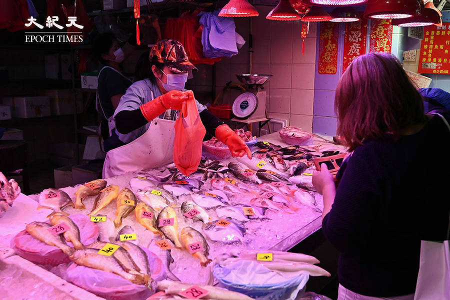進口冰鮮䱽魚昨驗出中共病毒  魚檔今繼續營業