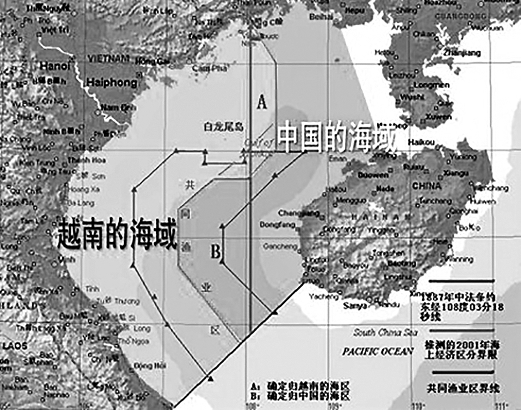 大陸網絡上流傳的失去夜鶯島後的中國得失圖。（網絡圖片）