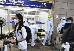 上海疫情升溫 五地列風險區