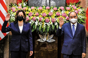 賀錦麗訪問越南 促國際社會遏止中共南海霸凌