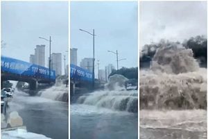 【一線採訪】河南多地再降暴雨 鄭州地鐵隧道關閉