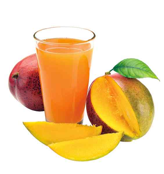 自製香甜芒果汁