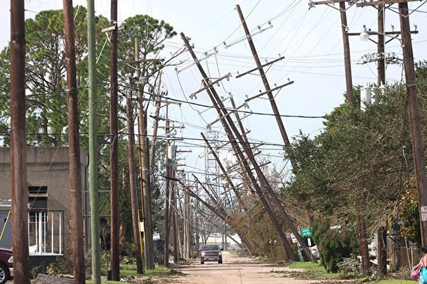 艾達風災肆虐 美路州或持續數周停電