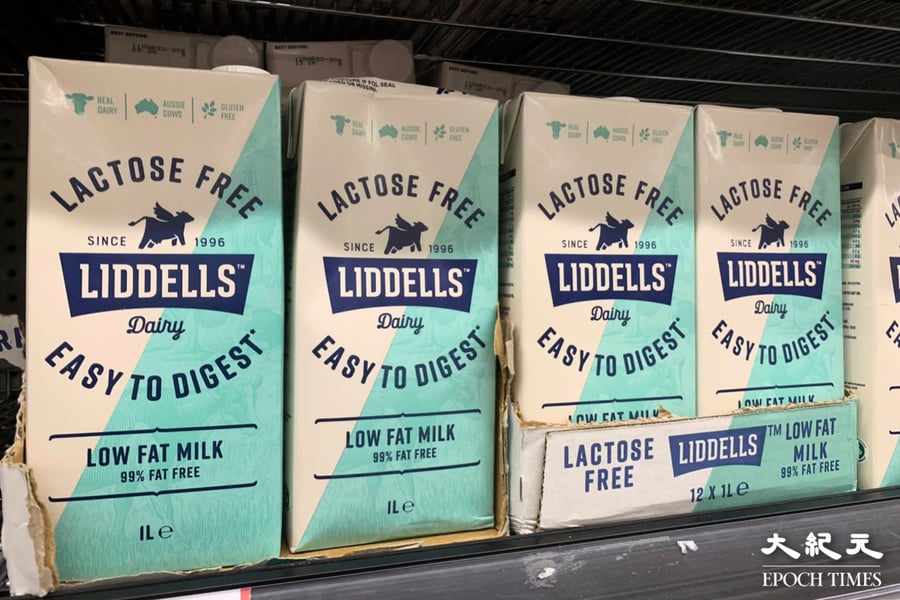 再有一款澳洲牛奶未經批准進口  食安中心籲停售及飲用