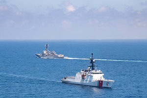 亞太安全對話聚焦台海 美海警艦穿航台灣海峽