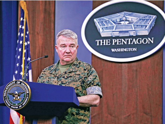 關於美軍從阿富汗撤離的情況，美國中央司令部司令麥肯齊證實說：「這次的撤離發生很多讓人心碎的事。我們沒能撤出所有我們想撤出的人。」（Getty Images）