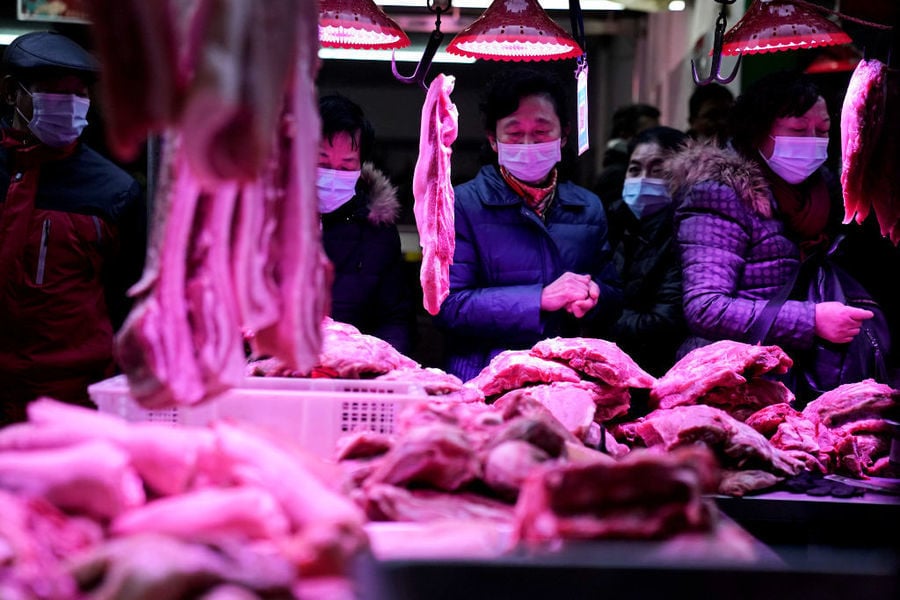 【大陸CPI】8月豬肉價按年續挫近45% 整體通脹錄0.8%