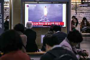 南韓軍方：北韓發射兩枚彈道導彈