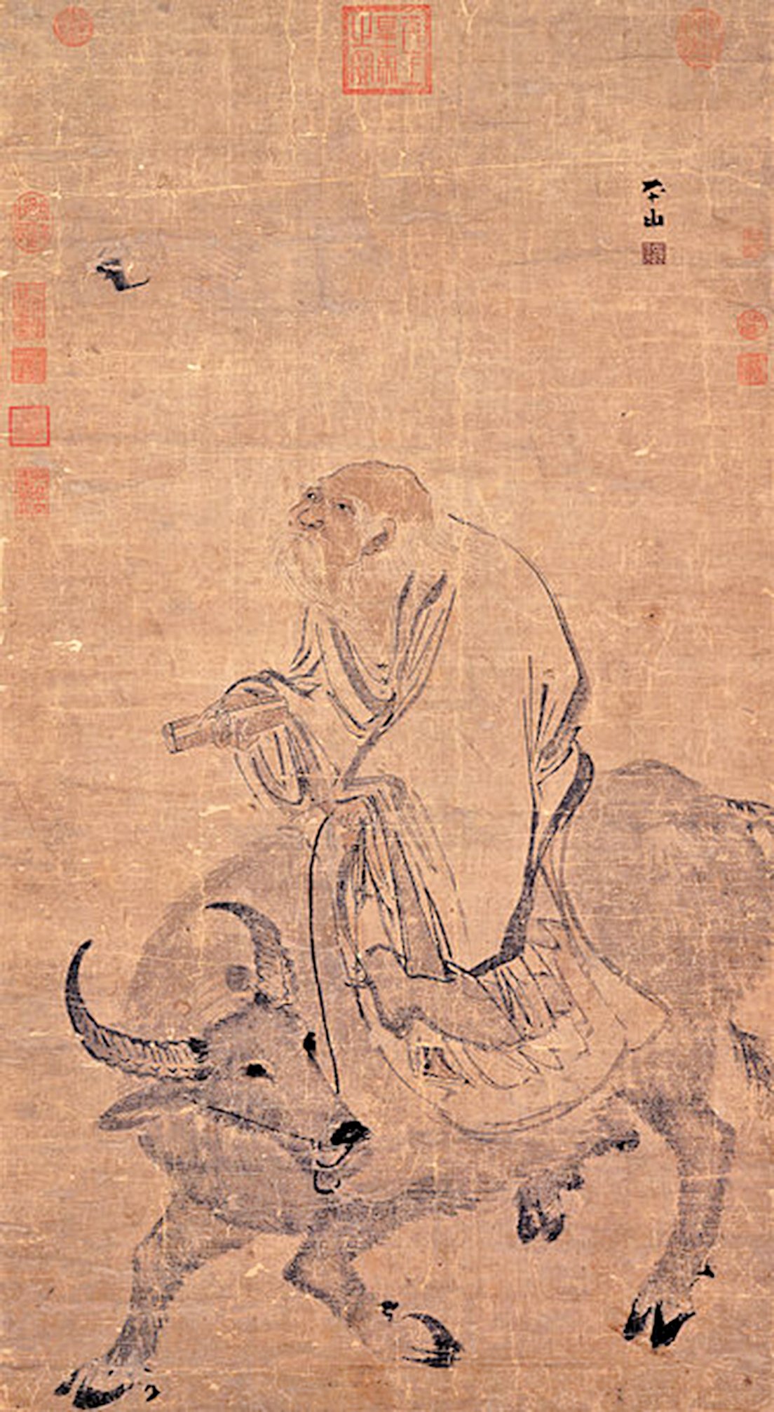 老子騎牛 （台北國立故宮博物院藏）
