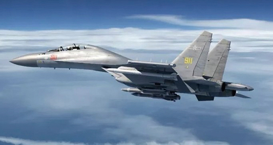 中共派39架軍機擾台再創紀錄