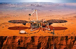 NASA首次探測到火星大地震  歷時九十分鐘