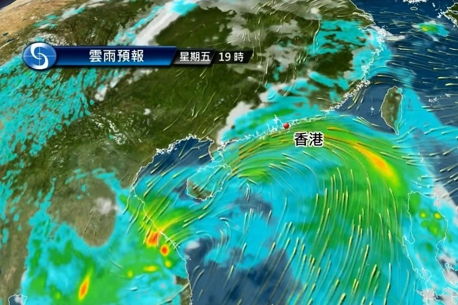 天文台：受季候風及熱帶低壓區影響 周末會有狂風驟雨