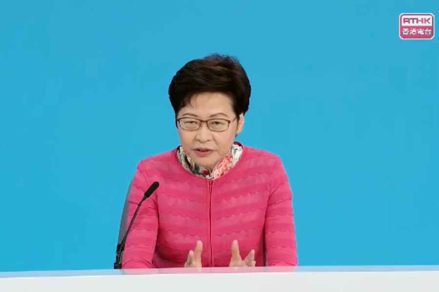 施政報告｜區議員被追薪是假新聞？ 林鄭：我都不知傳聞出處