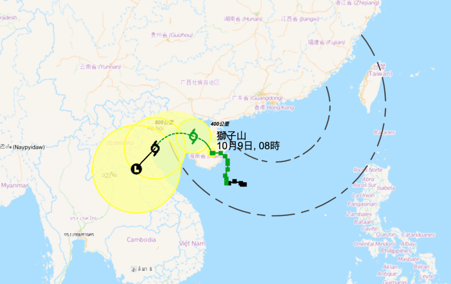 天文台：八號東南烈風或暴風信號現正生效