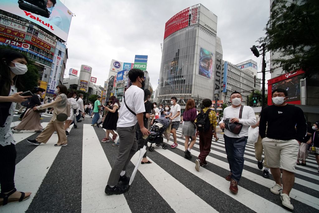 日本昨（10月22日）公布消費者物價指數，9月按年錄得通脹0.2%。（KAZUHIRO NOGI/AFP via Getty Images）