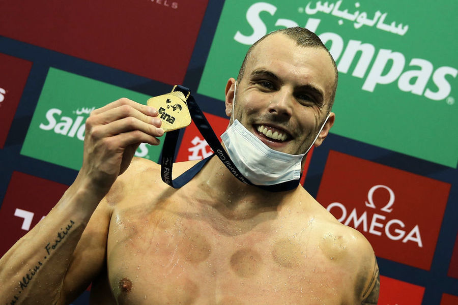 澳洲泳將查馬斯游出新高 刷新男子百米自由泳短池世界紀錄