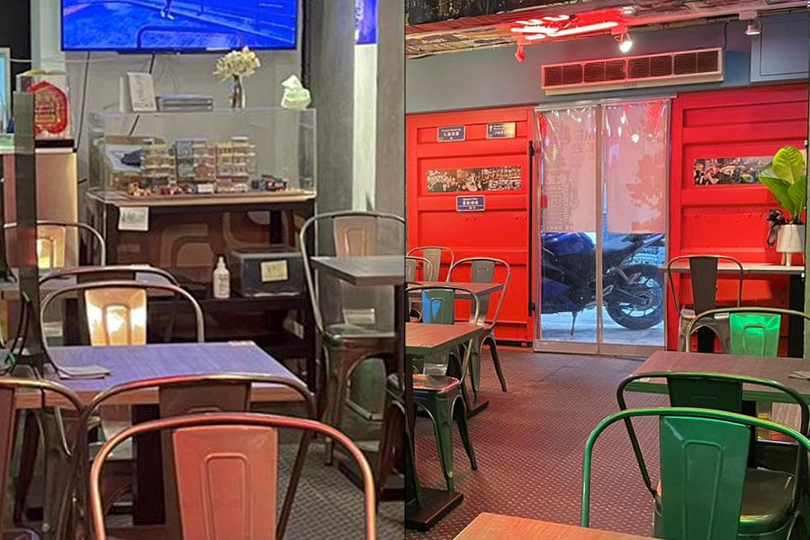 沙田冰室內景，Gugina希望客人可以在餐廳了解到昔日和現今的香港故事。（受訪者提供）