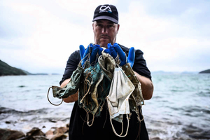 研究：疫情致2.6萬噸塑料垃圾流入海洋