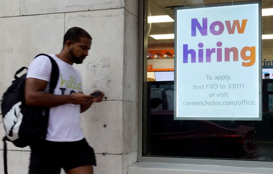 美首領失業救濟人數26.7萬略遜預期 連續六周下降