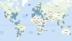 全球各大機場WiFi密碼 工程師建立互動地圖曝光