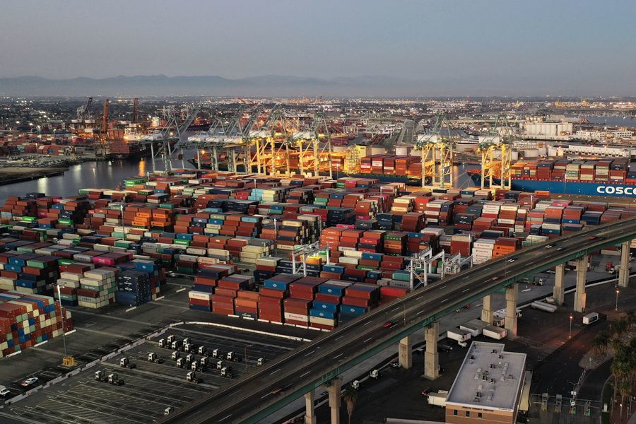 美港口擁堵持續嚴重 專家分析原因及化解方法