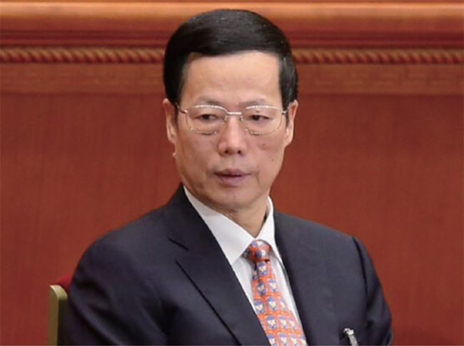 中共國務院副總理的張高麗。（Getty Images）