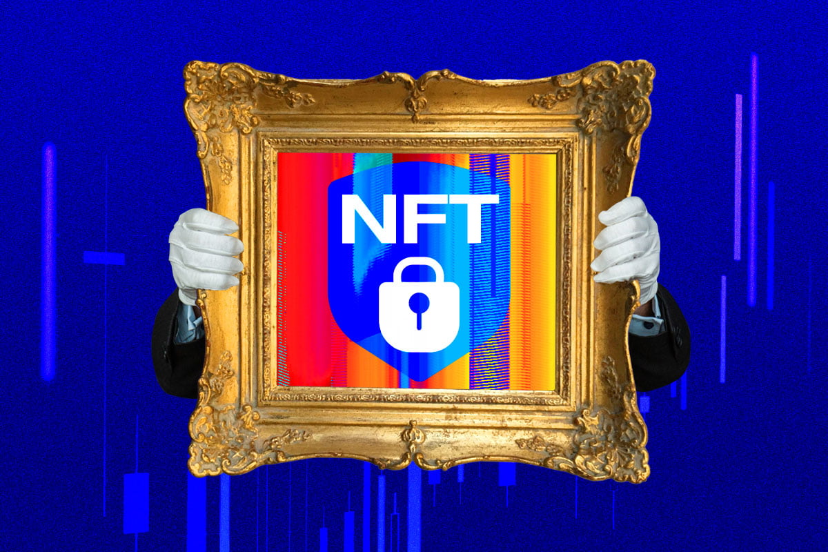 為虛擬資產認證，NFT成新投資趨勢。(大紀元製圖)