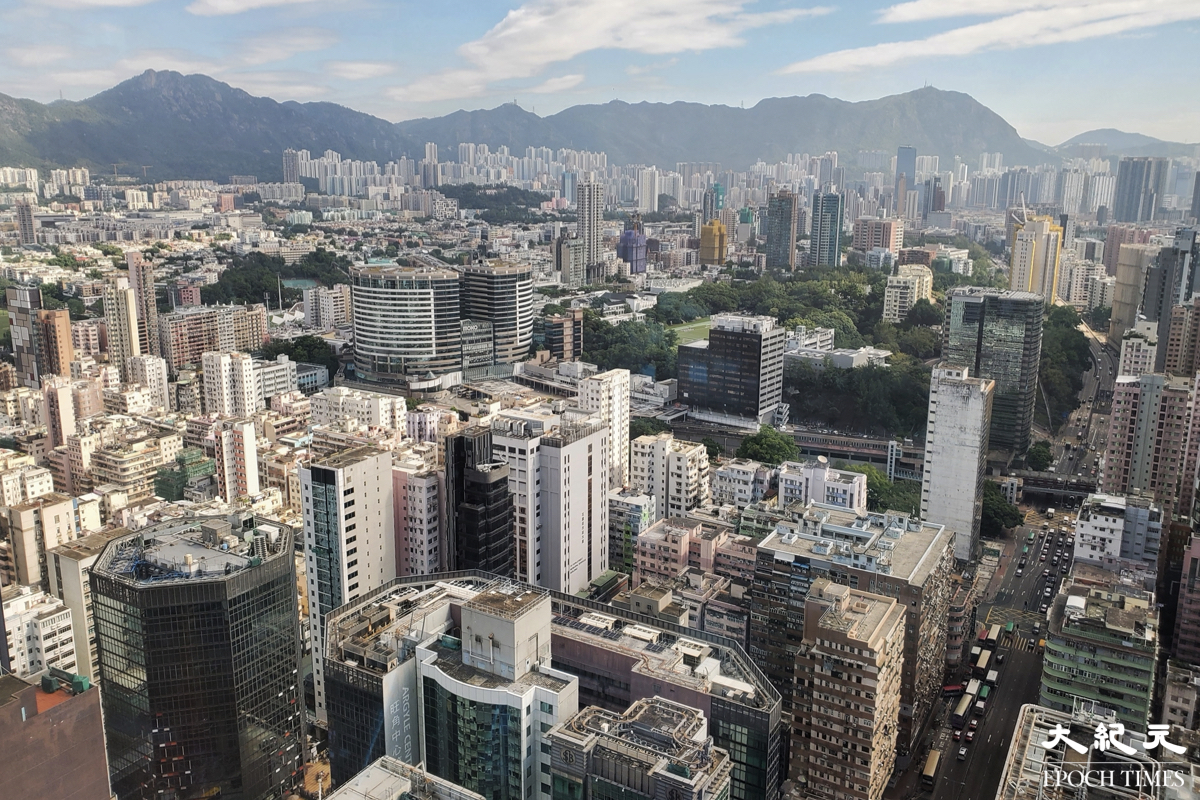 中原城市領先指數CCL今（12月10日）公布截至12月5日，香港樓價一周下跌0.31%。（宋碧龍／大紀元）
