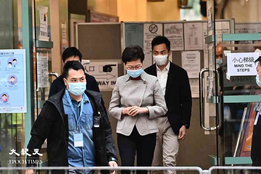 立法會選舉｜林鄭談投票感受 稱兩年前踏入票站要擔心人身安全