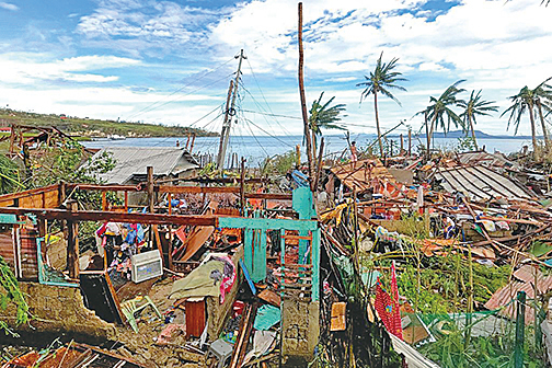 強颱雷伊橫掃菲律賓 死亡升至208人