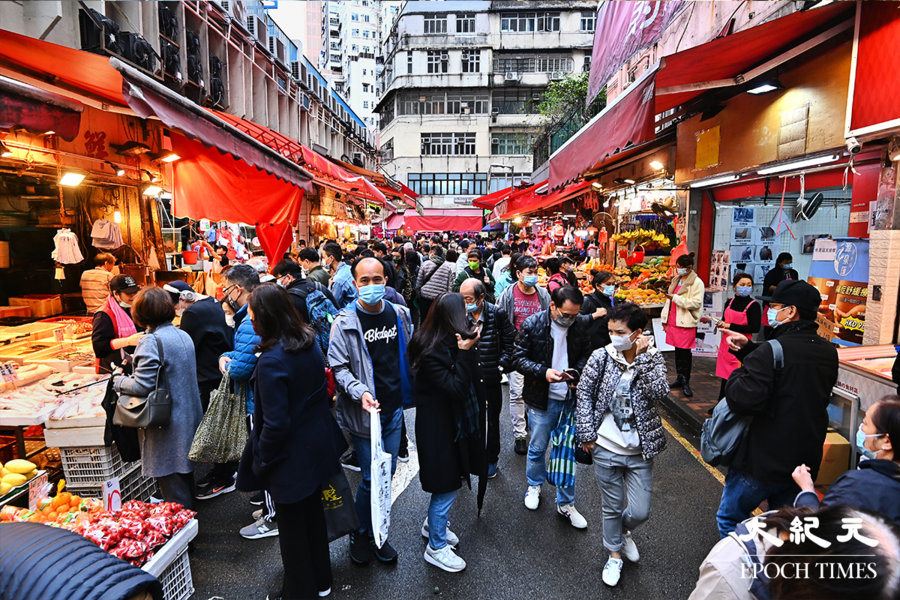 冬至酒樓、街市生意旺 市民排隊購買湯圓 （多圖）