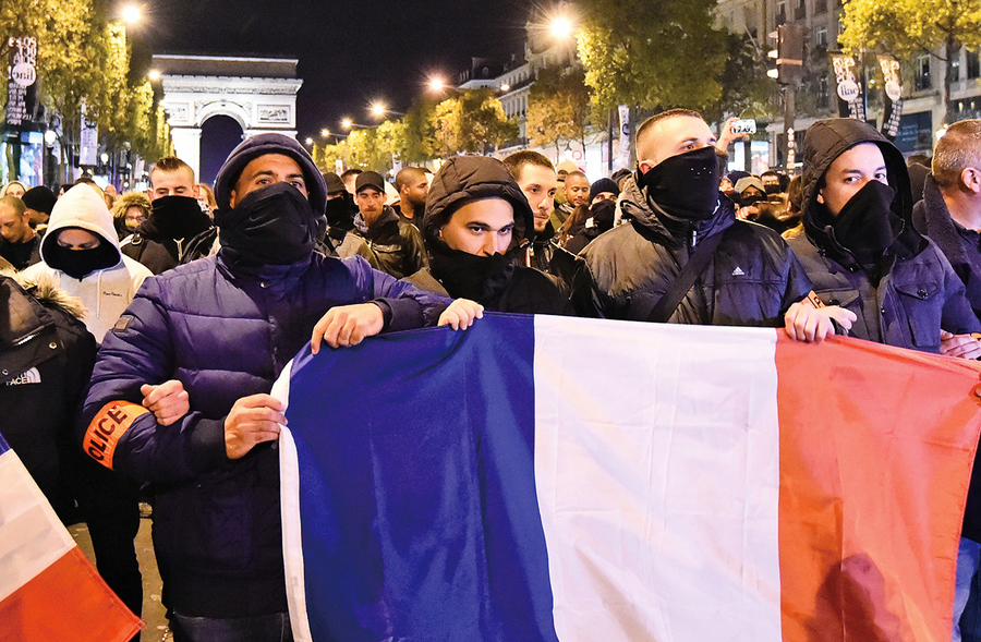 法國警察街頭抗議  要求改革刑法