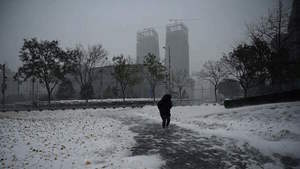中國27省會城市迎來最冷天 局地降溫14℃以上