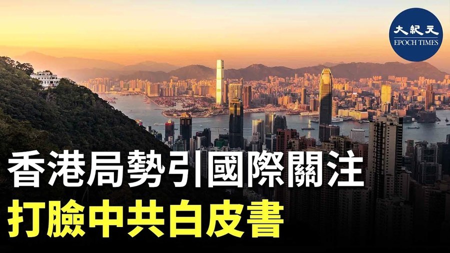 香港局勢引國際關注 打臉中共白皮書