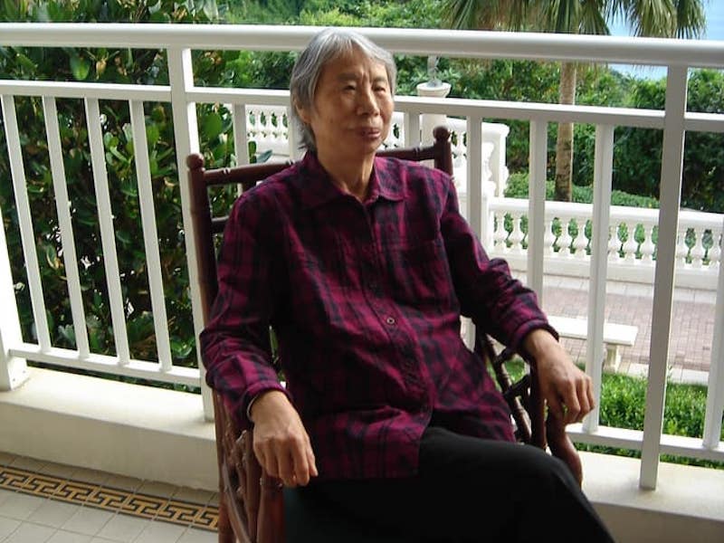 前「六四」學運領袖王丹的母親王凌雲（王丹Facebook）