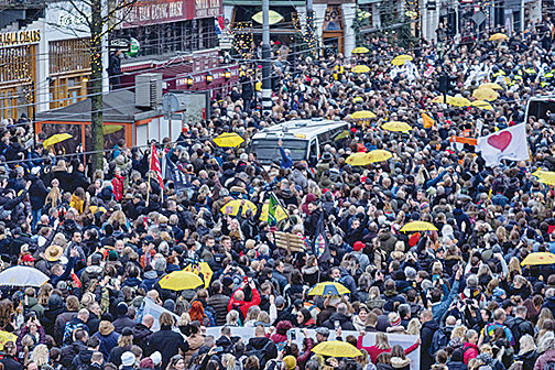 抗議封城措施 荷蘭數千人與警方爆衝突